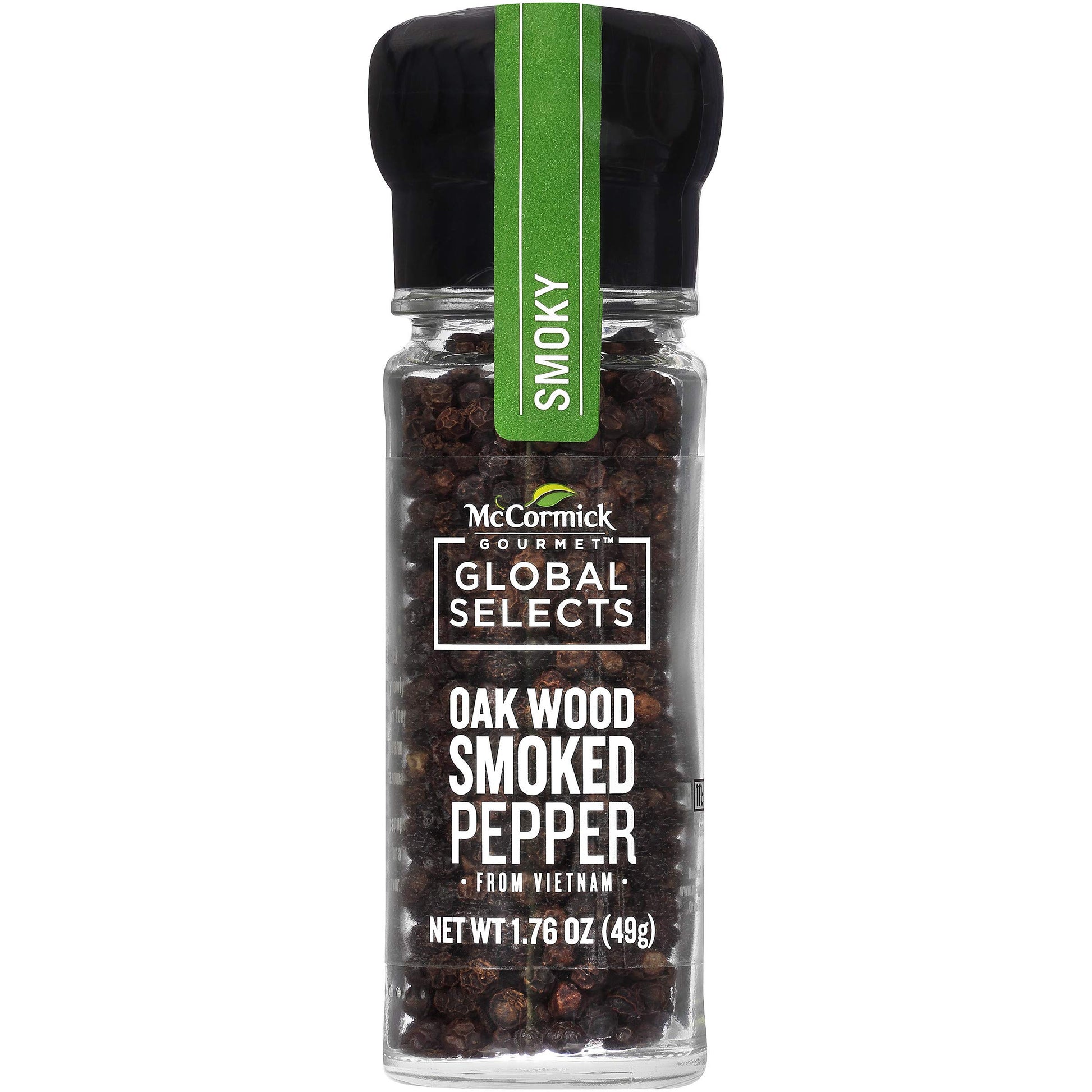 McCormick Gourmet Oak Wood Smoked Pepper, 1.76 oz, Vietnam, Model 901550226