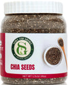 Sown-and-Grown Raw Chia Seeds- 1.5 lb | Chia Seed with Omega-3, Non-GMO, Gluten-Free, Keto Diet Friendly, Vegan, Good Source of 