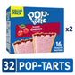Pop-Tarts Toaster Pastries, Breakfast Foods, Kids Snacks, Value Pack, Frosted Cherry (32 Pop-Tarts)