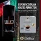Caffè Garibaldi Espresso Pods, Dark Roast, Strong & Intense, Compatible Nespresso, 200 Cups, Aluminum
