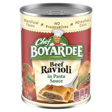 Chef Boyardee Beef Ravioli, 15 oz, 24 Pack