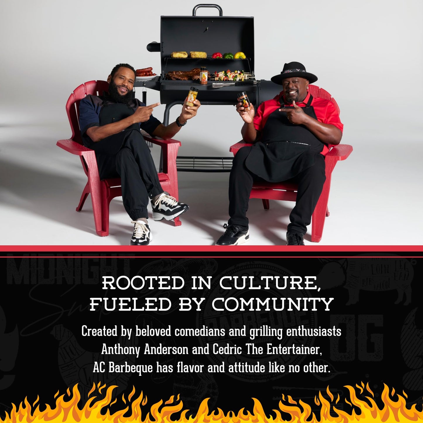 Ac Barbeque Trio Seasoning Set - The Mvp, Midnight Smoke, Lemon Stepper Bbq Rubs Variety Spice Pack For Steaks, Chicken, Pork, V