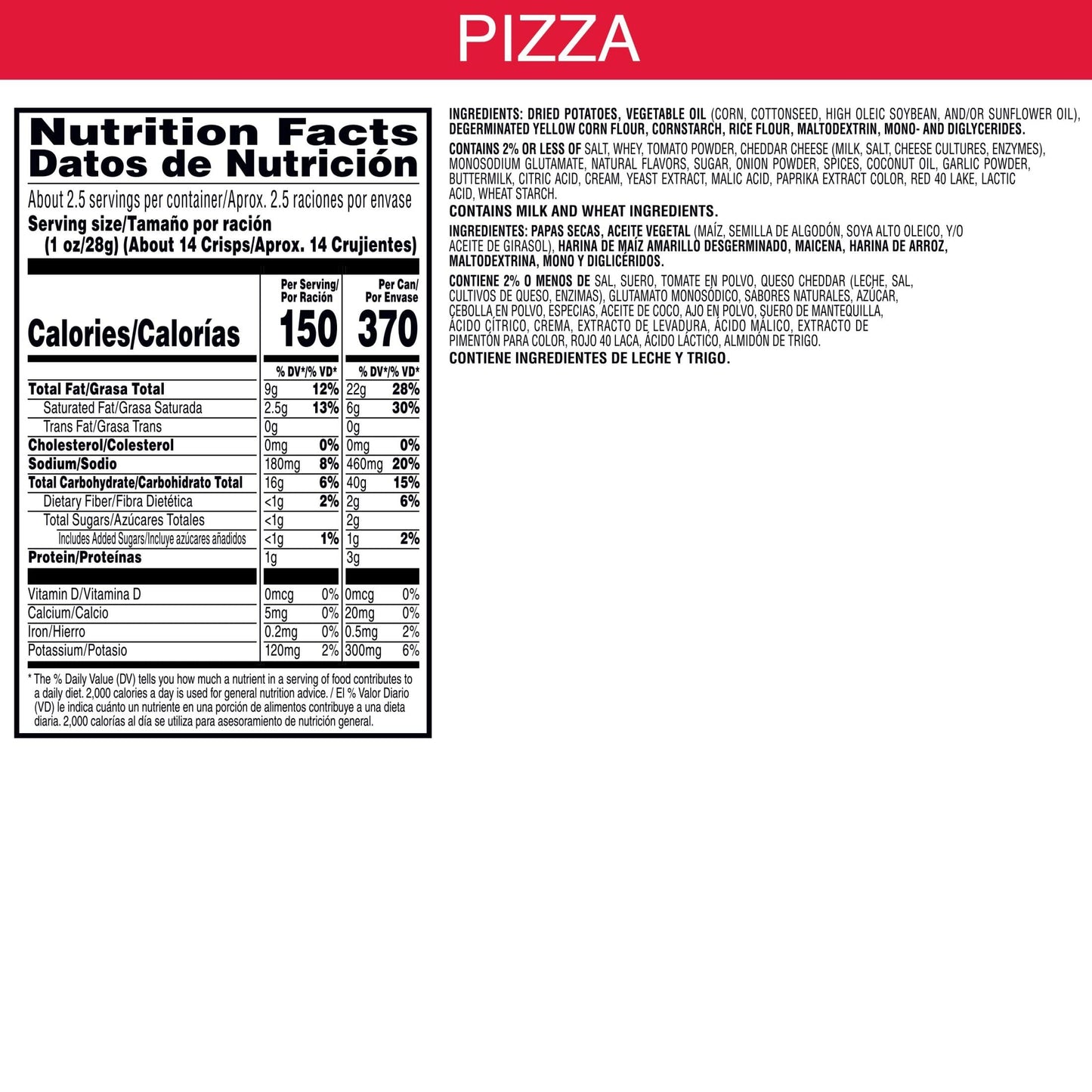 Pringles Pizza (Pack Of 12)