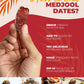 Natural Delights Medjool Dates – Large & Plump, Whole Non-Gmo Verified, Good Source Of Fiber, Naturally Sweet Fruit Snack, Perfect For On-The-Go - Medjool Dates Whole, 12 Oz Container
