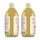 De Nigris Organic Apple Cider Vinegar Raw & Unfiltered, 16.9 Fl Oz (Pack of 2)