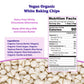 Pascha Organic Vegan White Baking Chips - Dairy-Free Alternative - Rice-Based Bulk Baking Chocolate - Allergen-Free & Plant-Based - Rainforest Alliance Certified Cocoa Butter, (10 Lbs)