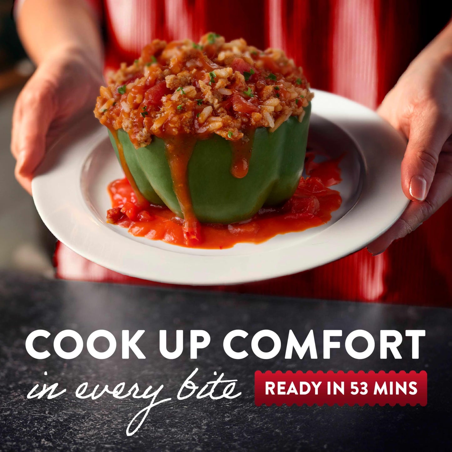 Stouffers Stuffed Peppers, Large Size Frozen Meal, Meals-entrees, Beef, 15.5 Oz