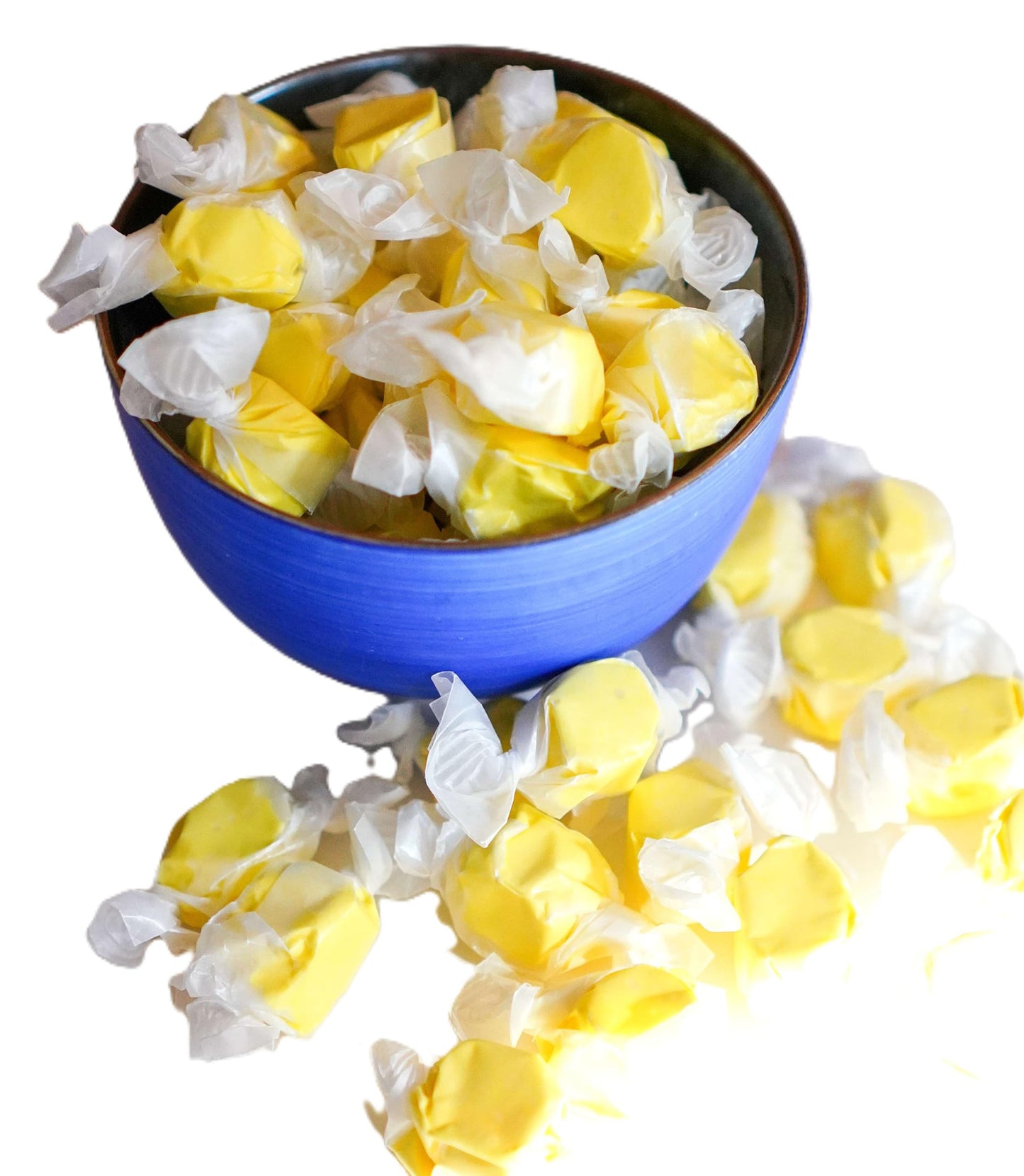 Banana Salt Water Taffy - 24 Oz Of Individually Wrapped Candy Treat Softy And Chewy