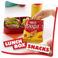 Cheez-It Snap'D Cheese Cracker Chips, Thin Crisps, Lunch Snacks, Double Cheese, 9Oz Box (12 Pouches)