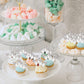 48 Pcs Wafer Paper Cupcake Toppers - Edible Butterfly Cupcake Picks & Decorations For Butterfly Theme Baby Shower & Kids Birthda