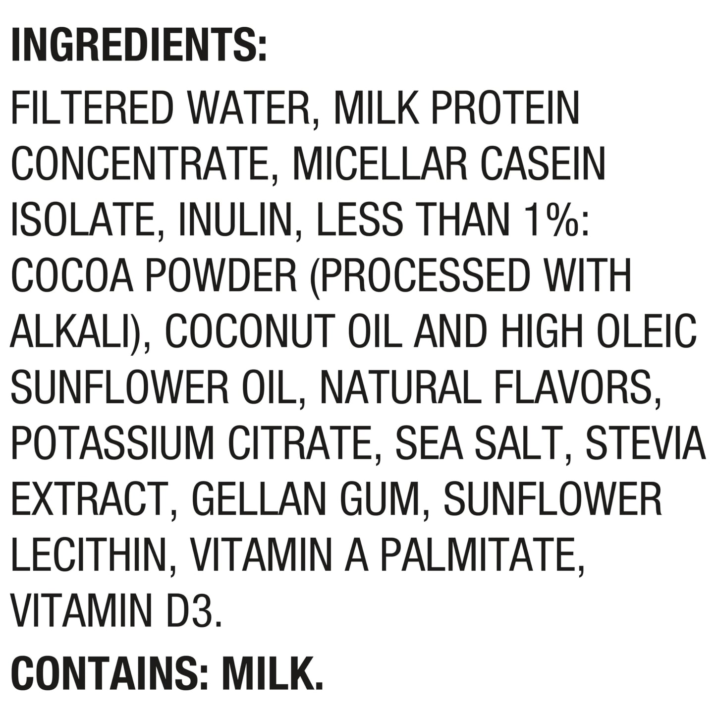 Oikos Protein Shake  Chocolate  30g High Protein Drinks  Shelf Stable  Ready to Drink  5g Prebiotic Fiber  12 fl oz Bottle  12 Count