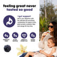 Noka Superfood Fruit Smoothie Pouches, Blackberry Vanilla, Healthy Snacks with Flax Seed, Plant Protein and Prebiotic Fiber, Veg