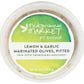 MEDITERRANEAN MARKET BY DIVINA Pitted Marinated Lemon Garlic Olives, 8.1 OZ