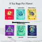 Harry Potter, Tea Gift Set, Includes Stir Wand And 48 Tea Bags In 6 Flavors, Harry Potter Gifts Tea Box With Both Green Tea Bags And Black Tea Bags