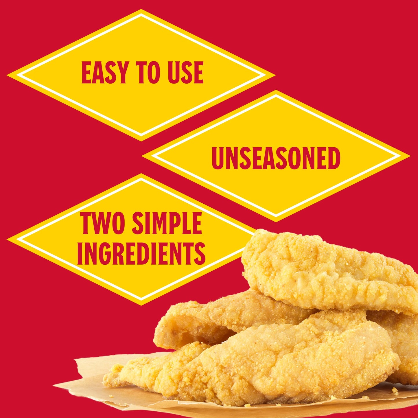 Louisiana Fish Fry Products Unseasoned Classic Fry Seafood Breading Mix, Pack Of Two (10 Ounce Bags, Formerly ''All Natural'', N