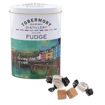 Gardiners of Scotland Tobermory Single Malt Flavored Fudge, 8.8oz Tin