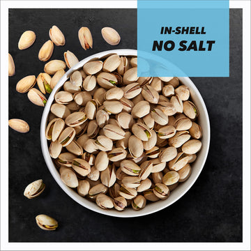 Wonderful Pistachios In Shell, Roasted With No Salt Nuts, 16 Ounce Resealable Bag, Protein Snacks, Gluten Free, Healthy Snacks F