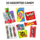 Halloween Snacks Gift Basket With Candy, Cookies, Bars & Snacks (38 Count) - Fun Halloween Care Package For College Students, Teens & Mature-Themeds, Trick Or Treat Sampler For Parties & Sharing
