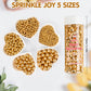Sugarzy Gold Pearl Sprinkles, Edible Sugar Cake Decorations, 130g/4.58oz