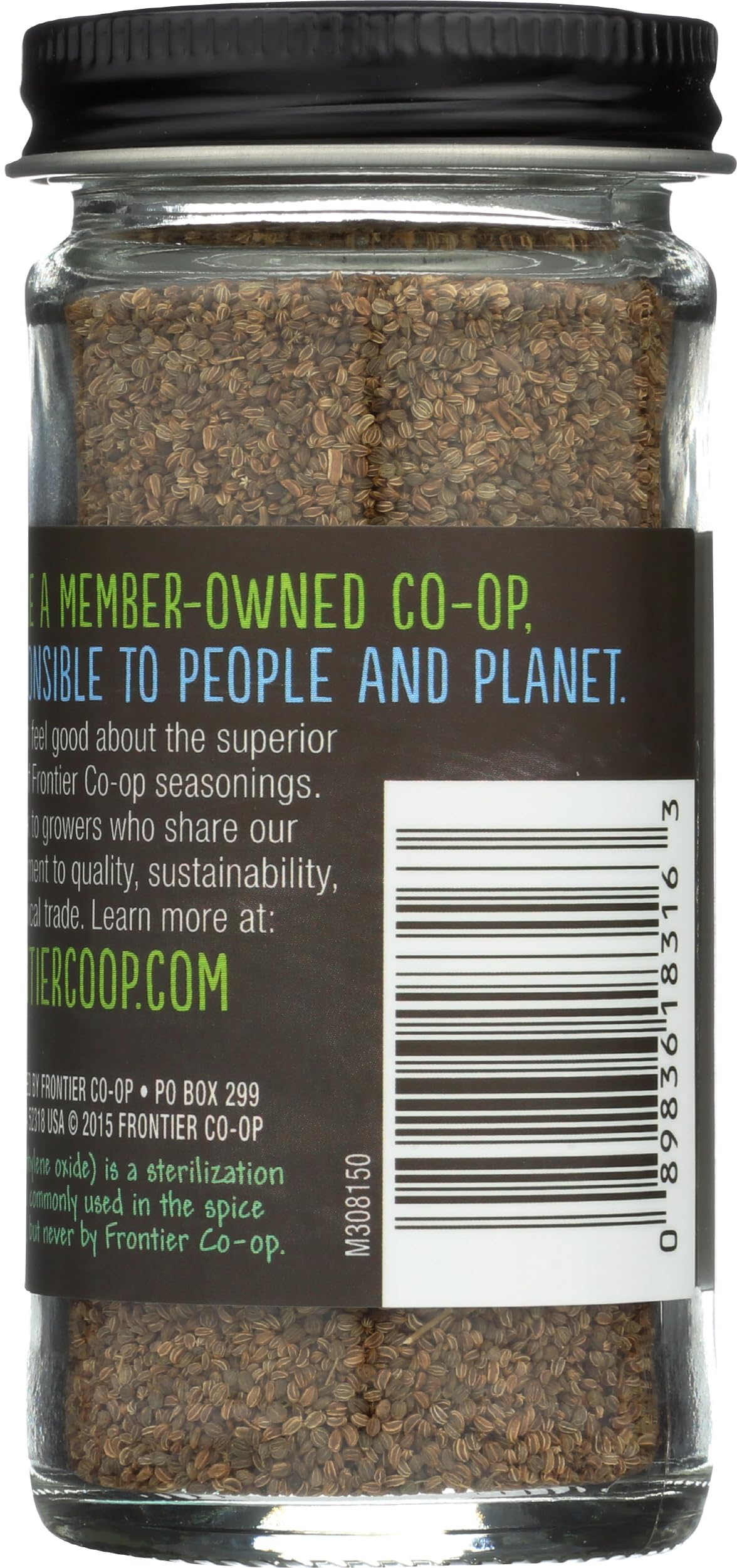 Frontier Co-Op Whole Celery Seed, 1.83 Ounce Bottle, Great Texture In Salads, Key In Ethnic Dishes And Pickling, Kosher