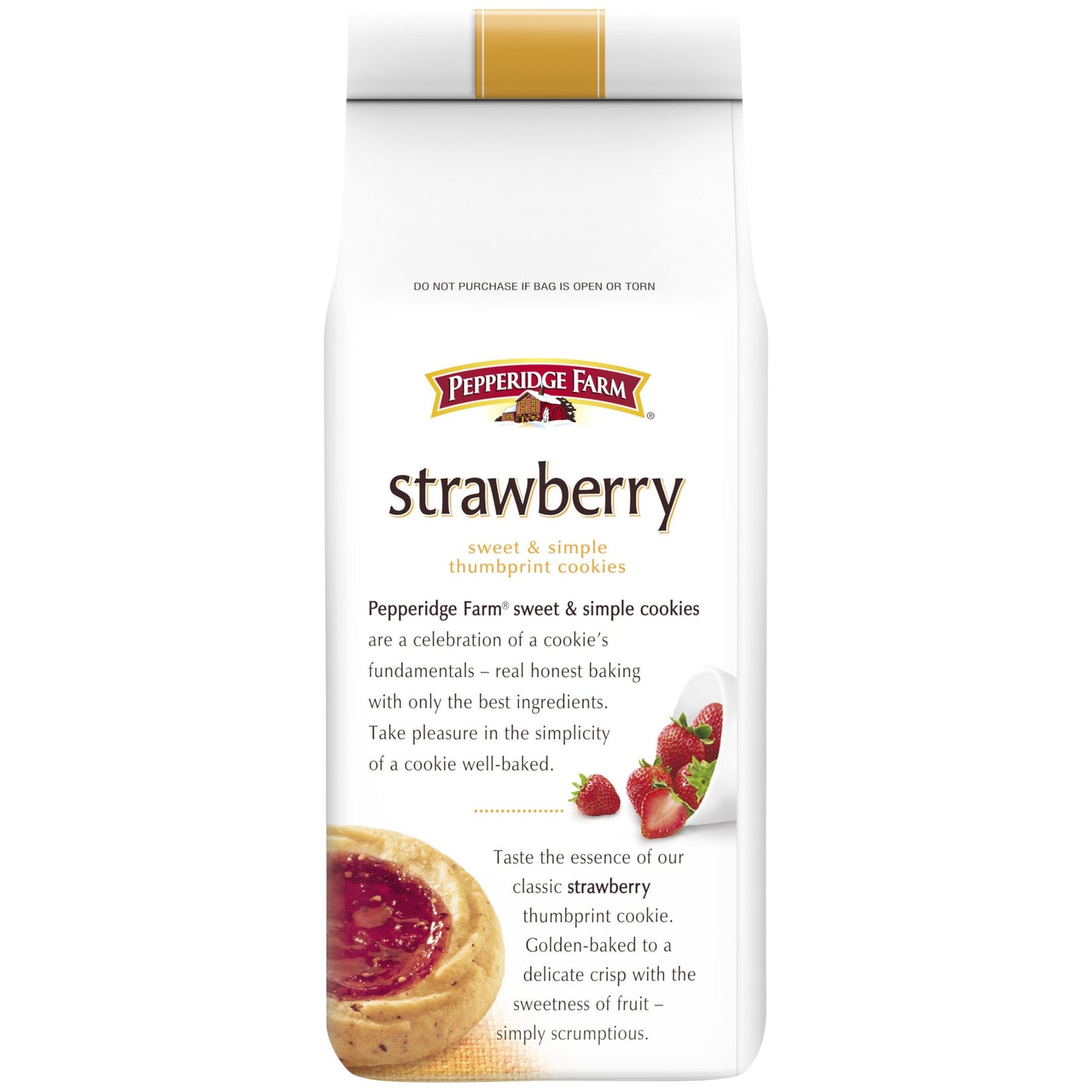 Pepperidge Farm Verona Strawberry Cookies, 6.75-ounce bag (pack of 6)