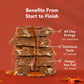 Aloha Organic Maple Sea Salt Protein Bar, 12 ct