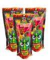 WORLDS HOTTEST PICKLE-Food Crush Dynamite Stick-Spicy Pickles In A Pouch! (Pack of 3) Hot & Juicy and actually tastes great! Inf