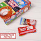 Baseball Lollipop Rings, Individually Wrapped Candy For Party Favors, Goodie Bags, And End Of Season Parties, Box Of 18