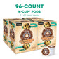 The Original Donut Shop Cookie Dough So Delicious, Keurig Single Serve K-Cup Pods, Flavored Coffee, 96 Count