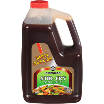 Kikkoman Preservative Free Stir Fry Sauce - Classic Flavor - 4.8 lbs - Sealed Plastic Bottle - Model 2072