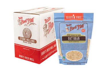 Bob'S Red Mill Gluten Free Oat Bran, 16-Ounce (Pack Of 4)