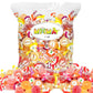 MIMA MIMA Sugar-Free Italian Fruit Jelly Candy - Assorted Jelly Fruit Candy - 1 lb Individually Wrapped
