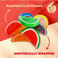 Fruit Slices Jelly Candy | 1.5 Pound Pack | Assorted Flavors | Individually Wrapped Old-Fashioned Sweets