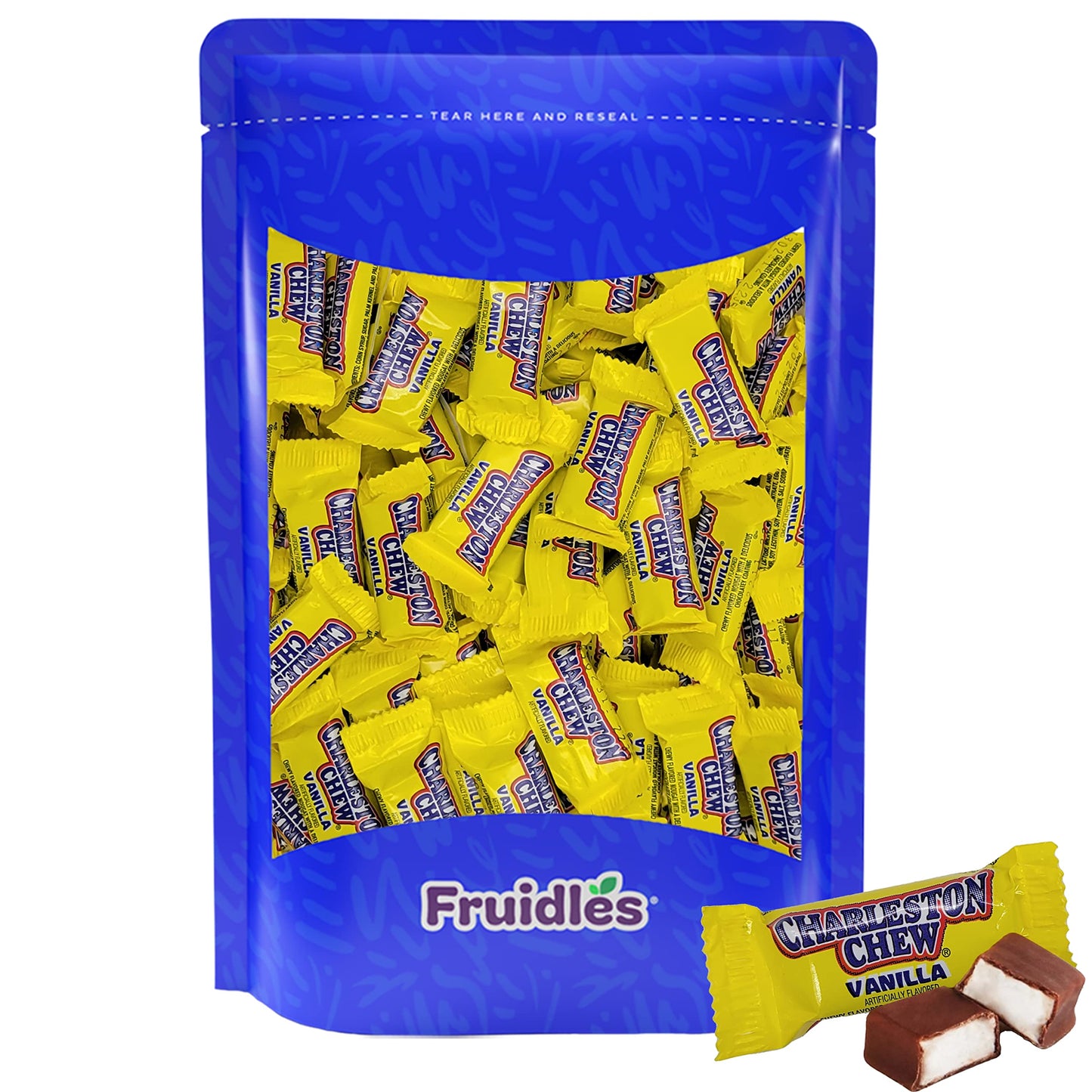 Fruidles Charleston Chews Vanilla Flavor, 120 Count (2 Pounds)