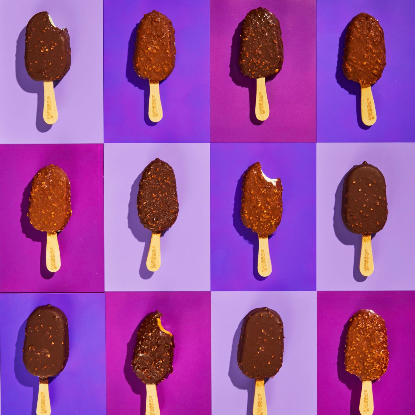 Yasso Frozen Greek Yogurt Bars Vanilla Chocolate Crunch Bars for a ridiculously creamy frozen snack Ridiculously creamy, made wi