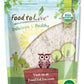 Food to Live Organic Hulled Buckwheat Flour, 2.5 Pounds Non-GMO, Finely Milled Raw Groats, Kosher, Vegan Powder. Good Source of 