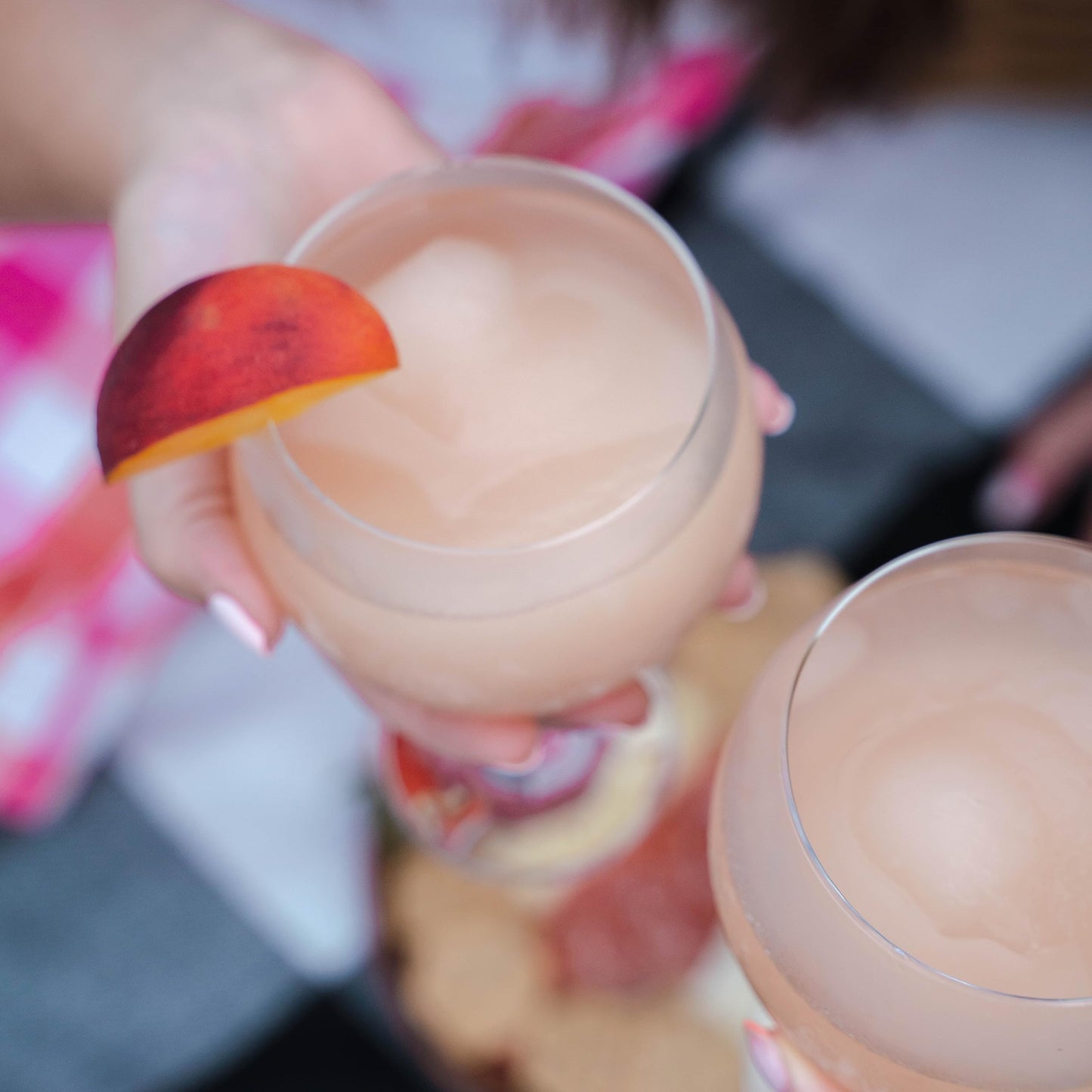 DMARIE Frozen Cocktail Drink Mix - Peach Bellini Slushies - All Natural Low Sugar - 10 Ounce (Pack of 3)