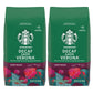 Starbucks Decaf Ground Coffee, Caffè Verona, Dark Roast Decaffeinated Ground 100% Arabica Coffee, Notes Of Dark Cocoa & Caramelized Sugar, 12-Ounce Bag (Pack Of 2)