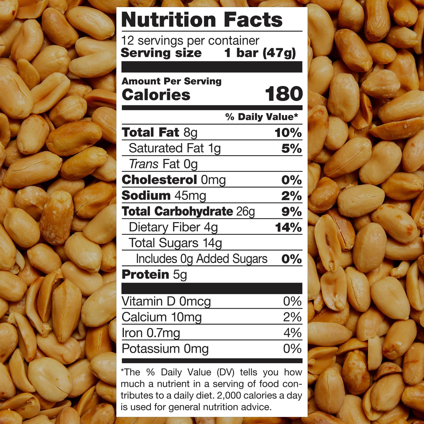 JONESBAR (Peanut Butter, 12 Count (Pack of 1)), USDA Organic Fruit & Nut Bar, Non-GMO, Kosher, Vegan, Gluten Free, Simple Snack