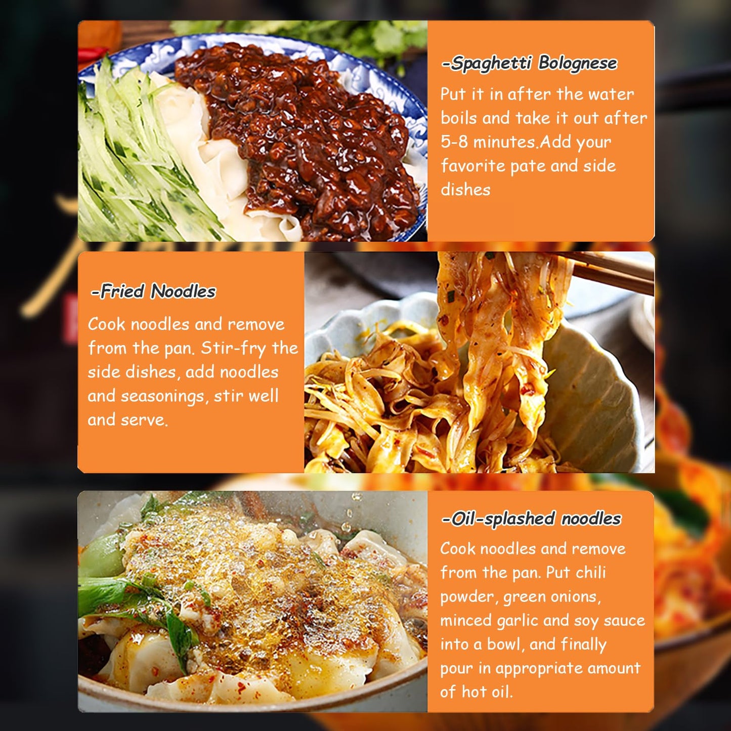 KachiKachi cutting too Cut Noodles - Wavy, Dry, 500g/17.6oz, Chinese Style, Flat, Wide, Squiggly, 9.4 x 11