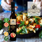 Ellora Farms Peach Infused Greek Balsamic Vinegar, Thick & Creamy, 8.45 oz, No Added Sugars, No Preservatives, Pack of 1