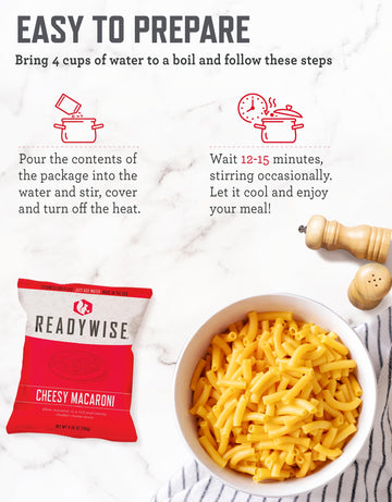 Readywise - Emergency Food Supply, 124 Servings, 1 Bucket, Freeze-Dried, Mre, Pre-Made, Survival And Adventure Essentials For Ca