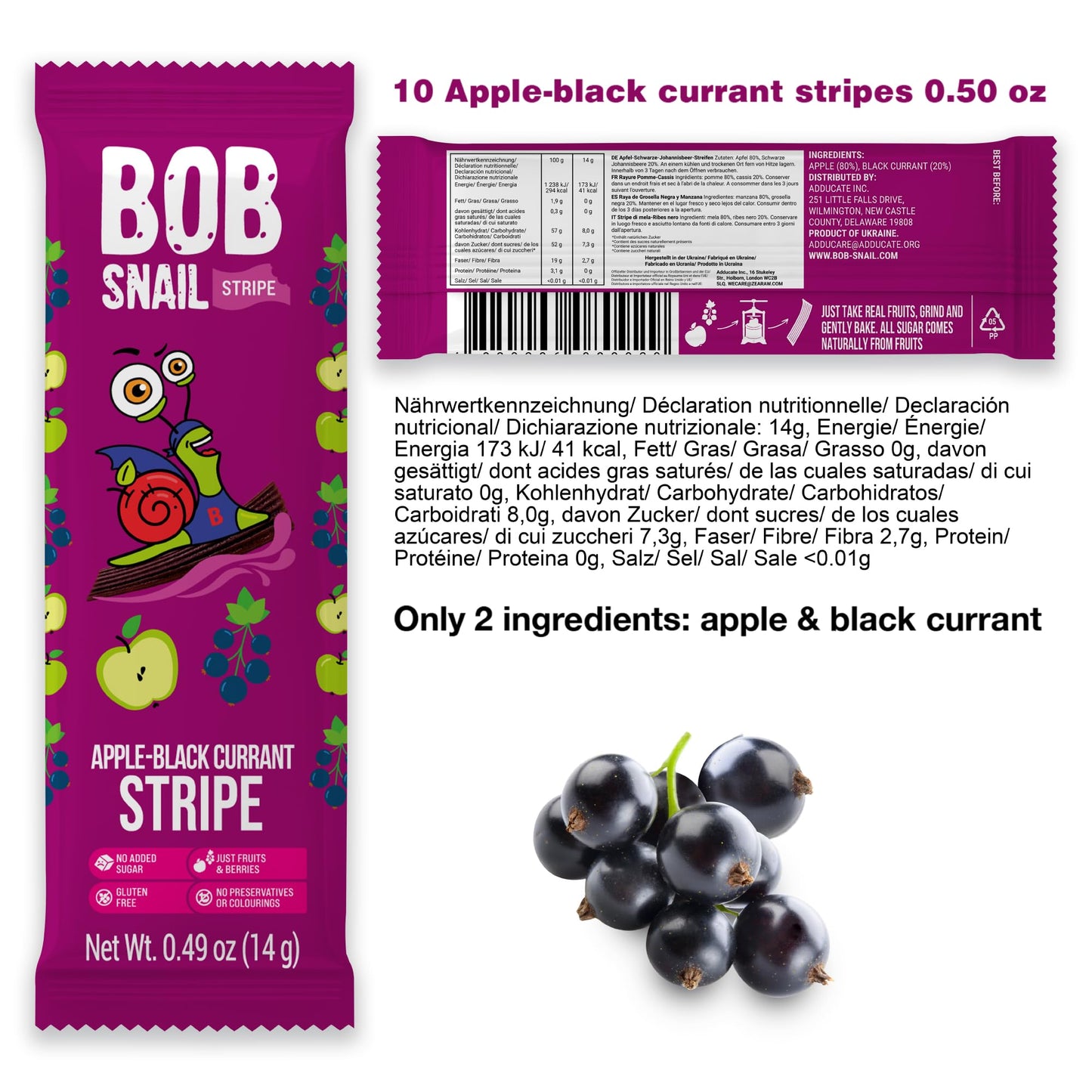 Snacks Variety Pack - 30 Healthy Individual Packs For Kids Adults With Natural Strawberries Blackcurrant Apple And Pear Gluten-F