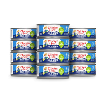 Chicken of the Sea Albacore Tuna in Water, Low Sodium, 5 oz Can, Pack of 12