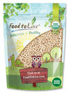 Food to Live - Organic Sunflower Seeds, 4 Pounds Hulled, Raw, Non-GMO, Dried Kernels, Unsalted, Kosher, Vegan, Keto, Paleo, Sirt