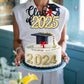 Gyufise 1 Pack Class Of 2025 Cake Topper Gold Glitter Diploma Cap 2025 Graduation Cake Pick Decoration For Senior High School University College Graduation Congrats Grad Party Decorations