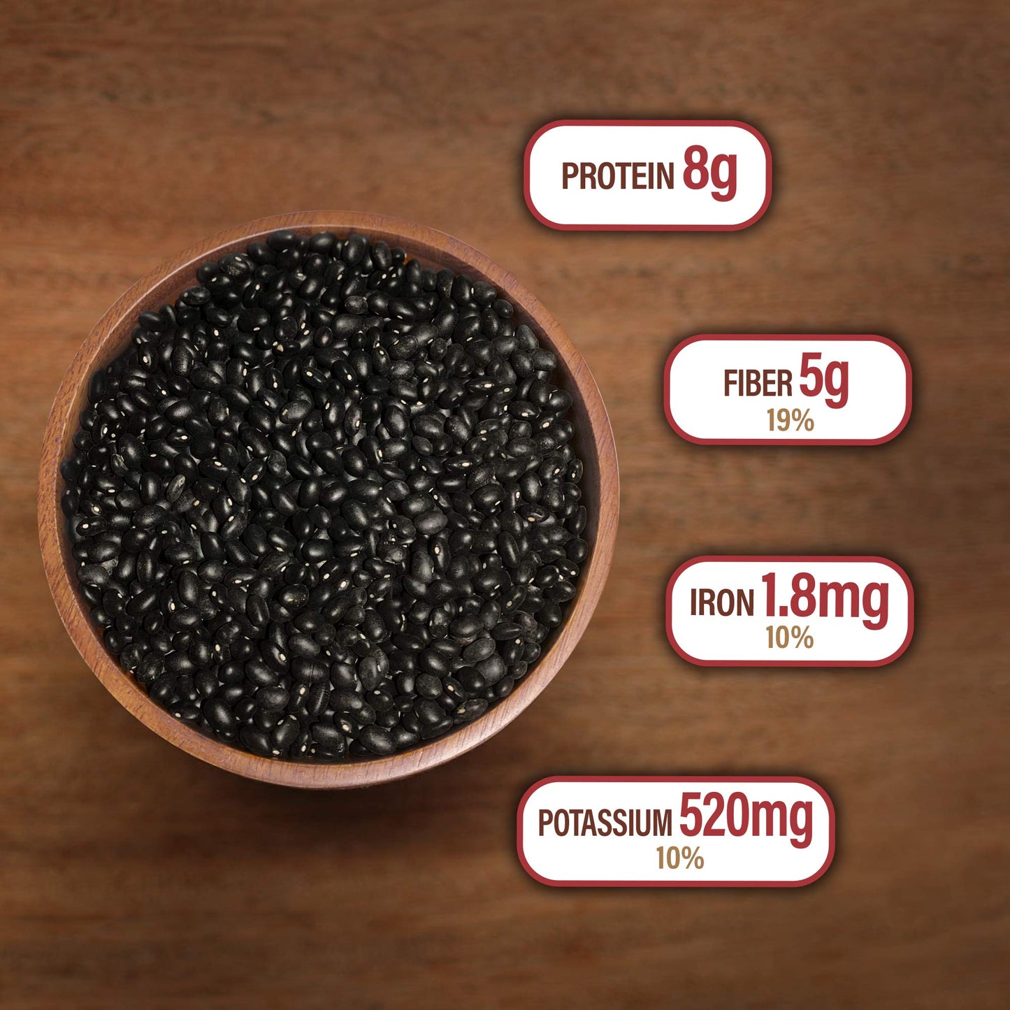 Organic Dry Black Beans By Mayorga, Usda Organic Certified, Gluten-Free, Non-Gmo Verified, Direct Trade, Kosher, Frijoles Negros