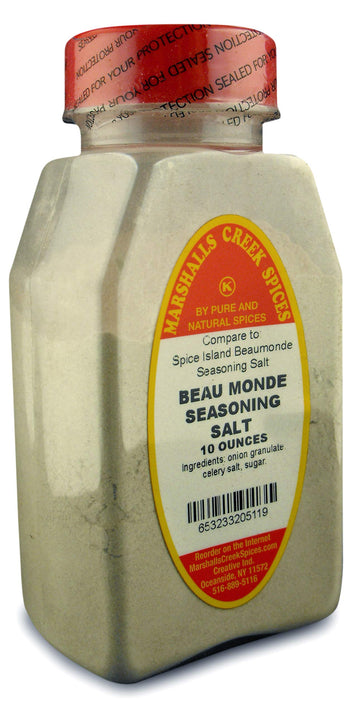 Marshalls Creek Spices BEAU MONDE SEASONING SALT 10 oz. Compare to Spice Island Beau Monde Seasoning Salt
