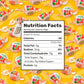 Bubble Candy Gum 14 Oz – Super Size, Bulk Bag, Fruit Flavored, Nostalgic Gum, Individually Wrapped, Dual Taste & Texture (31 Pieces)