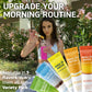 Wake Up Water Energy + Hydration Mix - Mango Flavor, Natural Caffeine, Electrolytes, No Sugar, Daily Fuel Packets